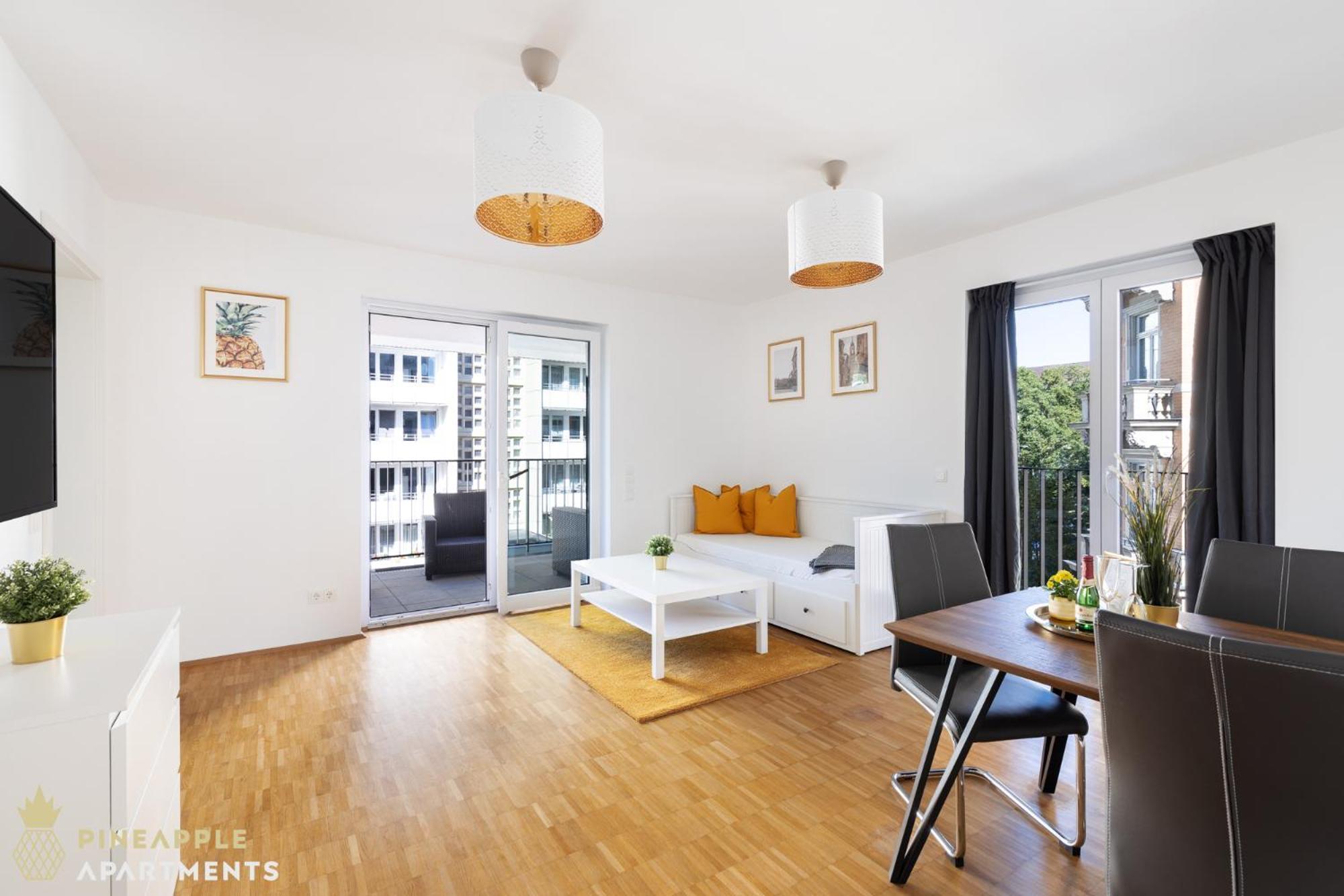 Pineapple Apartments Dresden Zwinger I - 80 Qm - 1X Free Parking Zewnętrze zdjęcie